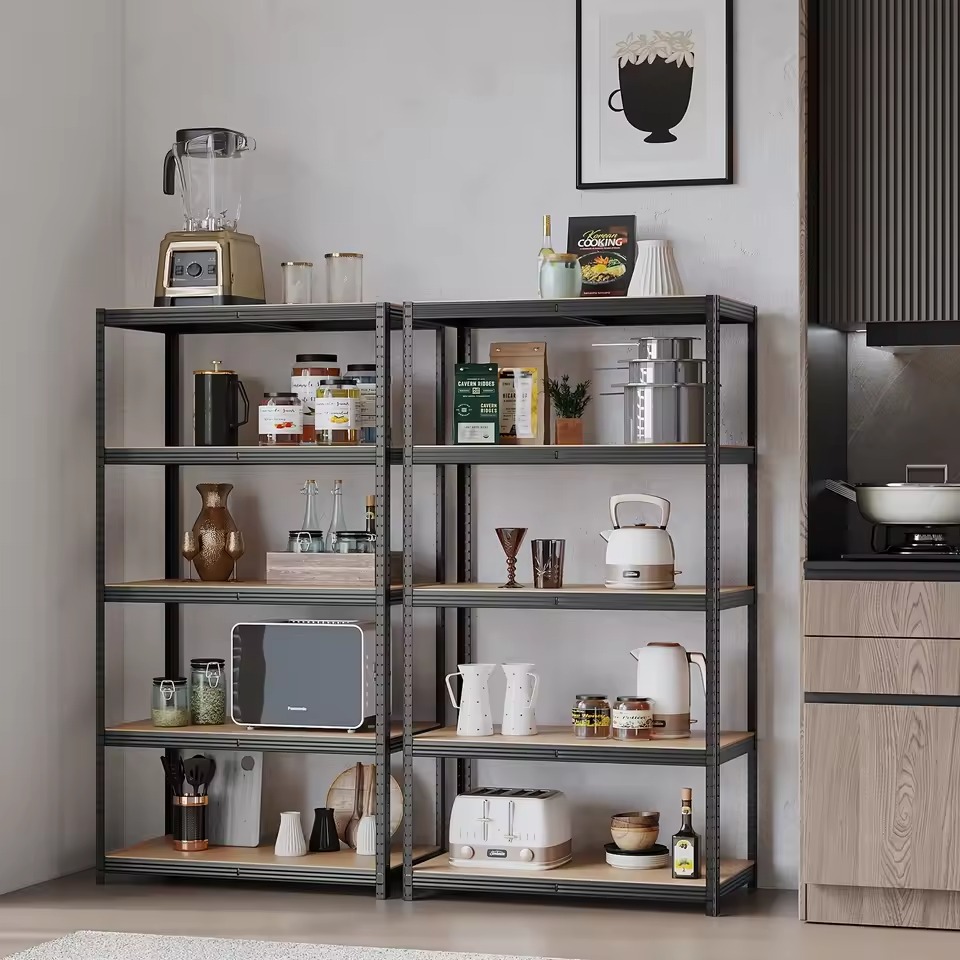 2000 lbs Heavy Duty Storage Shelving Unit 5-Tier Adjustable Metal Rack Easy Assembly Garage Warehouse Organization