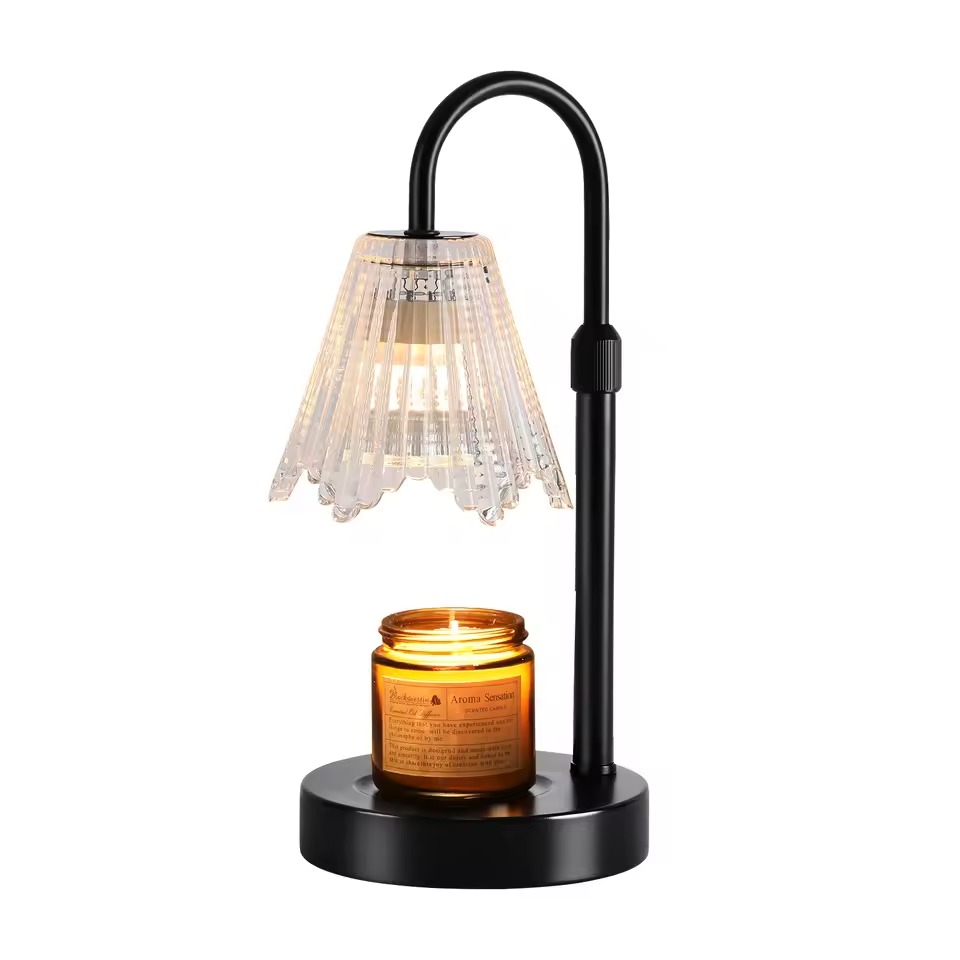 Retro Candle Heating Lamp - Smart Dimming Timer Aromatherapy Wax Heater, Safe and Energy-Saving Wax Melting Lamp